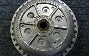 金屬電機激光標識方案，光纖激光打標機
